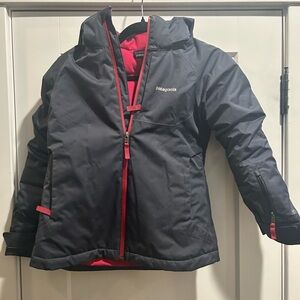 Patagonia Kids Ski Jacket with coordinating Snow Pants. Both size M/10